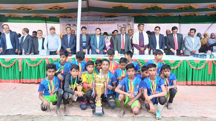 শেরপুরে প্রাথমিক বিদ্যালয় গোল্ডকাপ ফুটবল ফাইনাল অনুষ্ঠিত